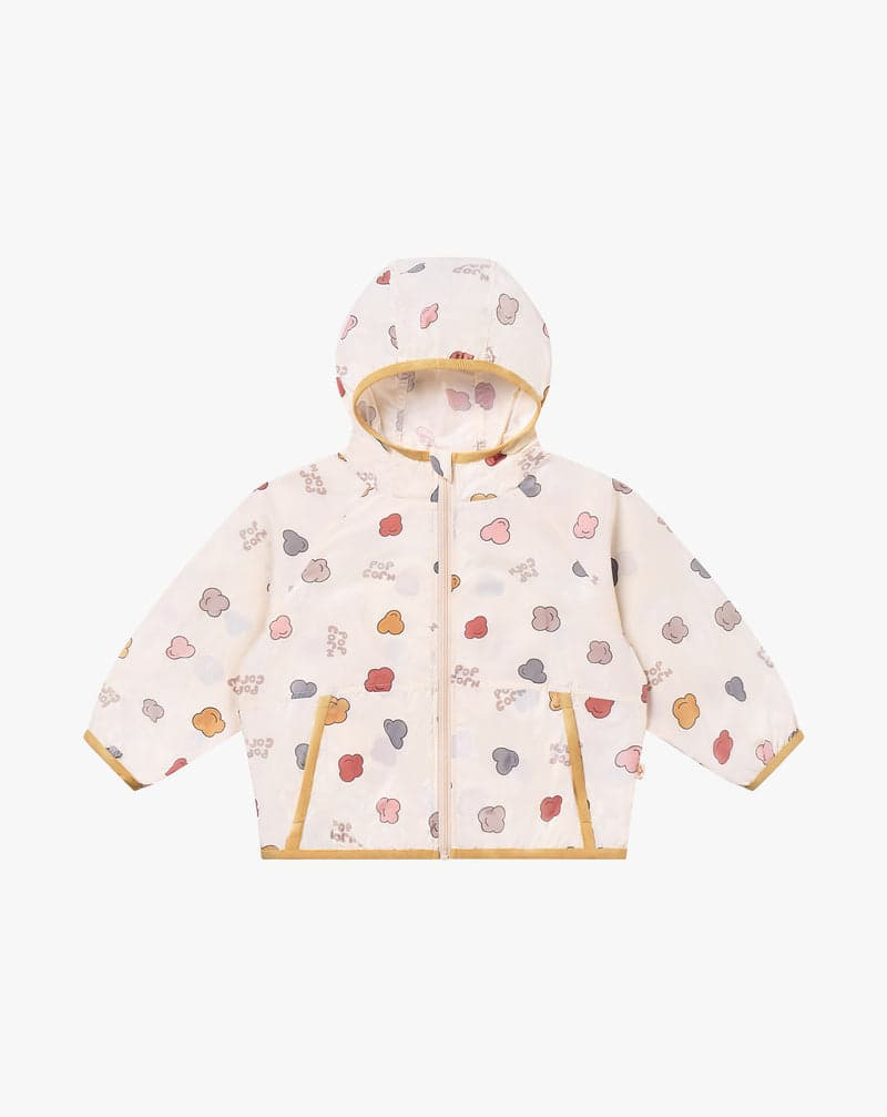 Nest Petite Revery Recycled Nylon Hooded Wind Breaker - Popclouds (12-18 M)