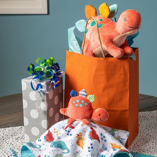 Mary Meyer Taggies Soft Book - Pebblesaurus