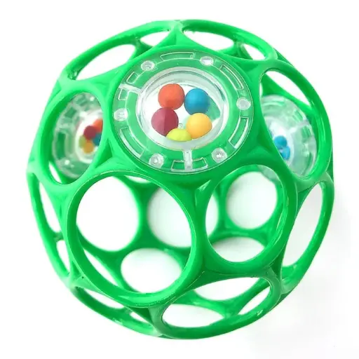 Bright Stars Oball 4 Rattle - Assorted Colour