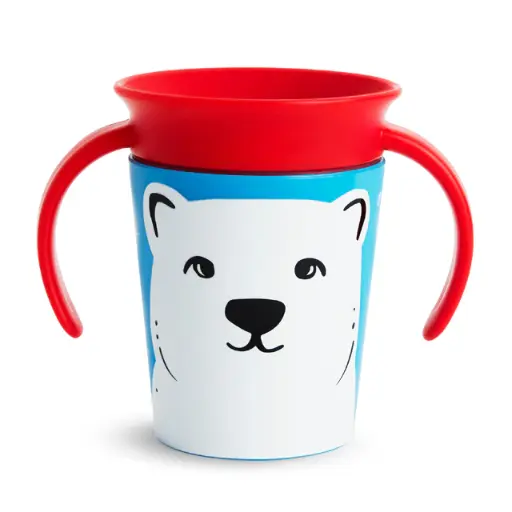 Munchkin 1PK WLDLV MRCL TRNR CUP Polar Bear