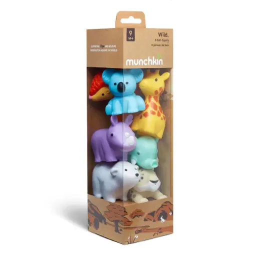 Munchkin Bath Toys 8 pcs - Wild