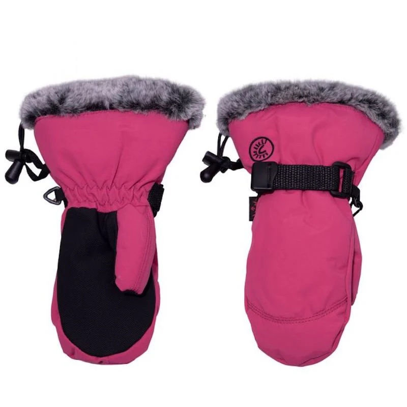 Calikids Fur Cuff Waterproof Mitten Cabaret
