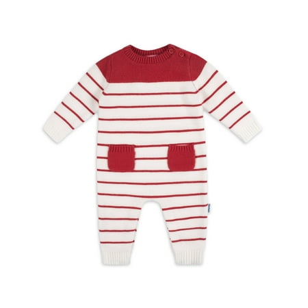 Gerber 1 Pack Sweater Knit Romper - Boy