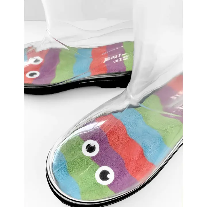 Pals Socks Peek-A-Boots! See-Thru Rain Boots For Kids