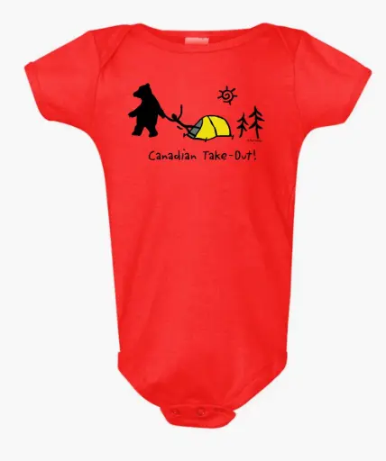 Onesie 2897 GGS Canadian Take Out - Red