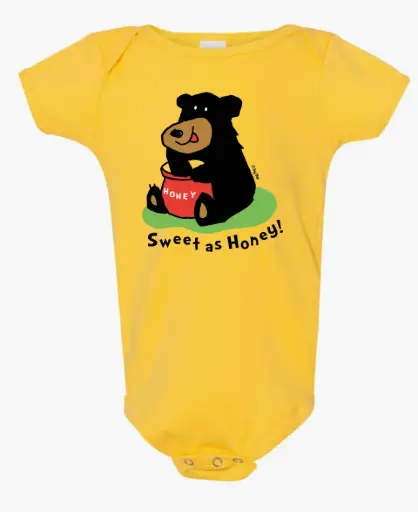 Onesie 1907 GGS Sweet as Honey Yellow