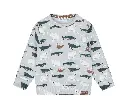 Dirkje Luckykids Sweater Light Blue Polar Bear Whale