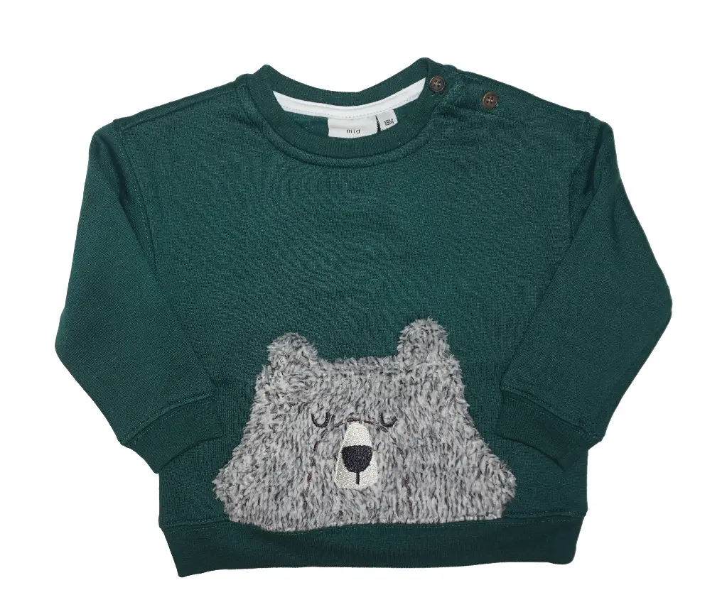 Mid Popover Sweatshirt 2244522 Dark Green