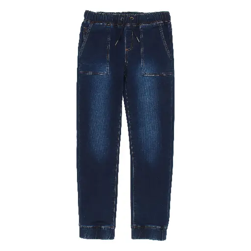 NorthCoast Bottom Pant 5 Pocket Jogger Knit Denim Blue Denim