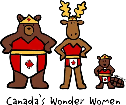 T-Shirt - GGS Kids Canada's Wonder Woman