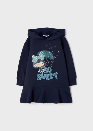 Fleece Dress Mayoral Marino