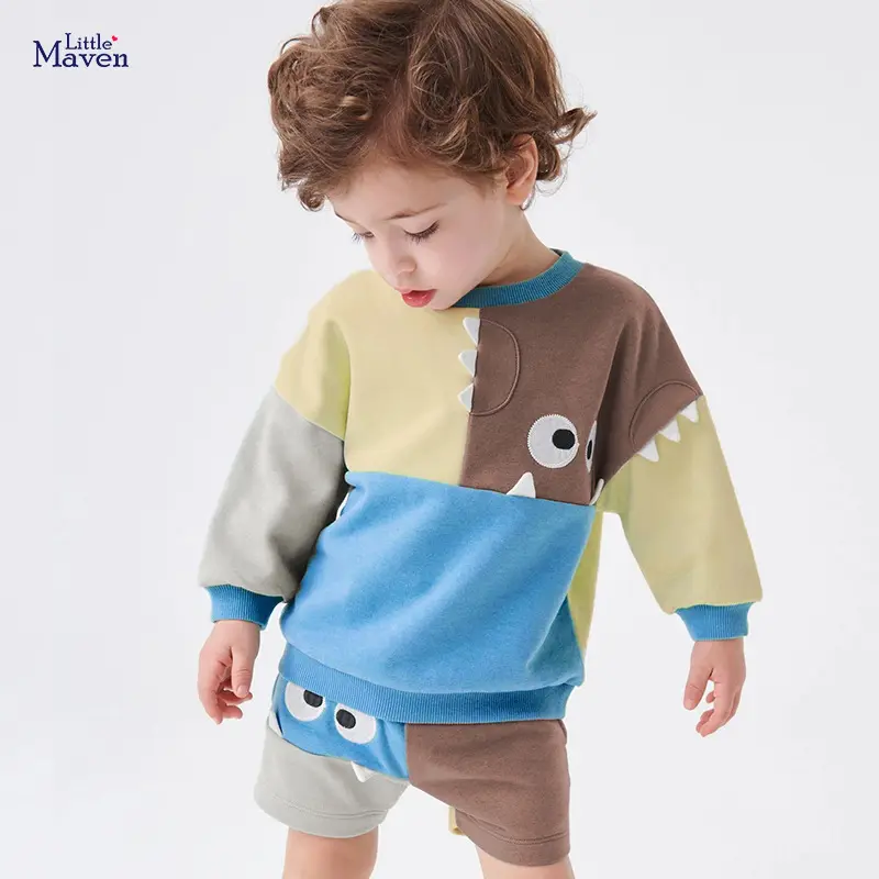 Little Maven Boy Sweater Monster