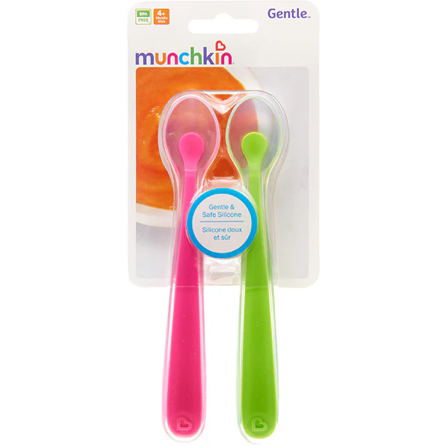 Spoons - Munchkin Silicone 2pk