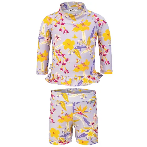 Jan&Jul | 2-pc Girls' UV Swimsuit - Tropical Bloom