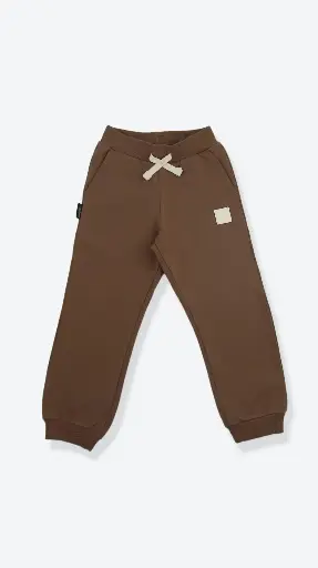 KidORCA Brushed Terry Sweatpants _ Mocha