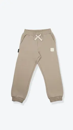 KidORCA Brushed Terry Sweatpants _ Wheat