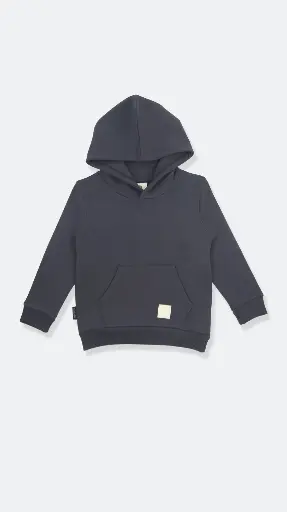 KidORCA Brushed Terry Hoodie _ Lava