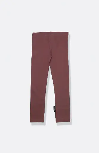 KidORCA Extra Long Leggins _ Deep Mauve