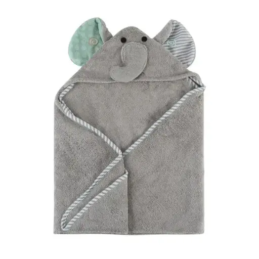 Baby Towel -Zoocchini Elle the Elephant 
