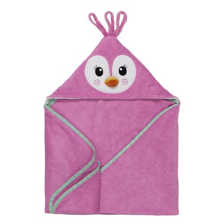 Baby Towel -Zoocchini Penny Penguin 0-18M