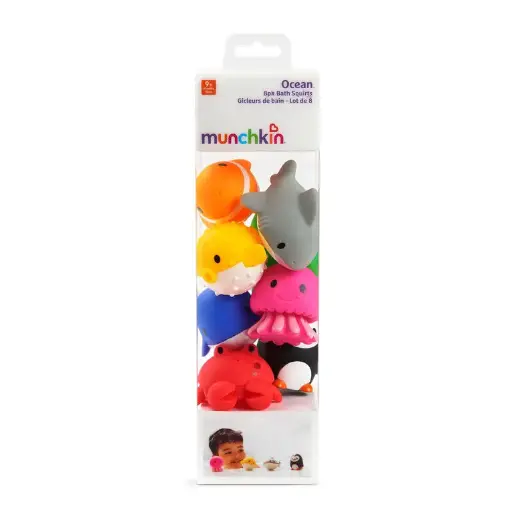 Munchkin Bath Toys 8 pcs - Ocean