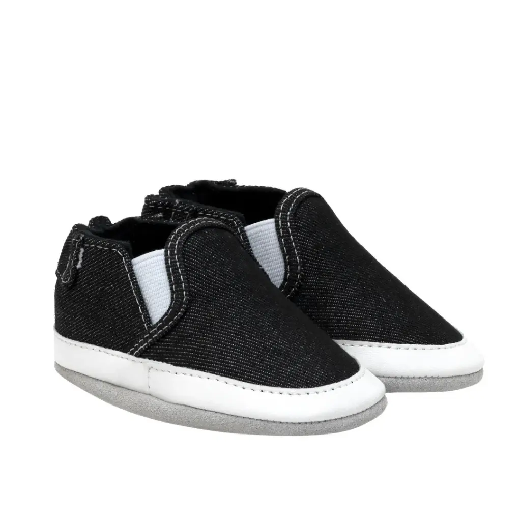  Robeez Soft Soles - Liam Denim Black