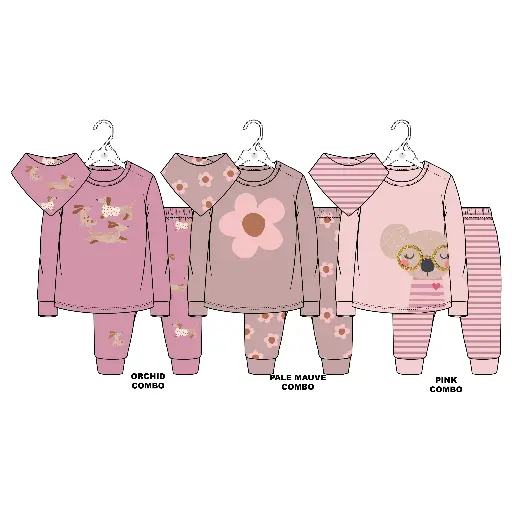 Mid 3PCS Set Girl 2240781 Koala Pink