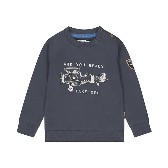 Dirkje Luckykids Sweater With Crewneck Navy