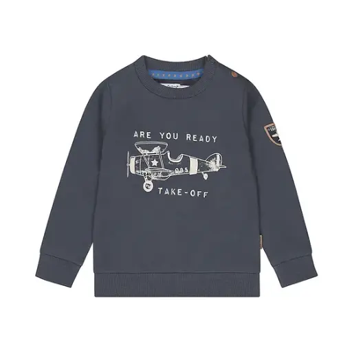 Dirkje Luckykids Sweater With Crewneck Navy