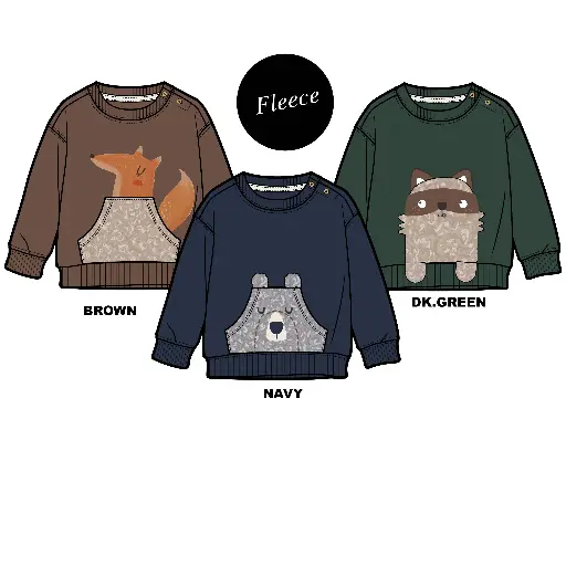 Mid Popover Sweatshirt 2244522 Brown