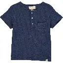 ME & Henry DODGER Henley HB831f SS25 Navy Ribbed