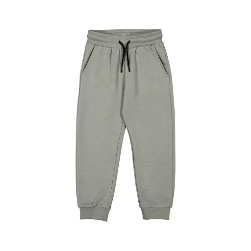 Mayoral Basic Cuffed Fleece Trousers - 742 - Heather Grey