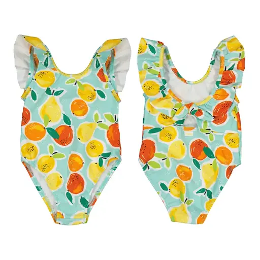 Mayoral Printed Swimsuit - 1742 - Aqua