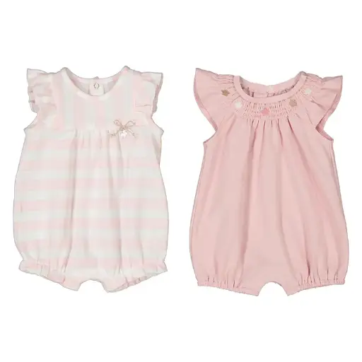 Mayoral Short Bodysuit- 1749 - Baby Pink