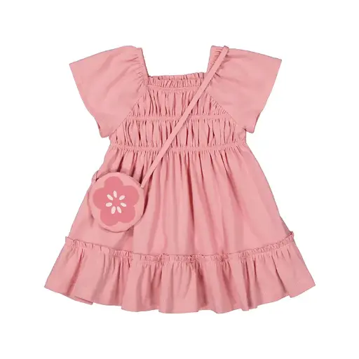 Mayoral Dress With Bag- 1920 - Rose