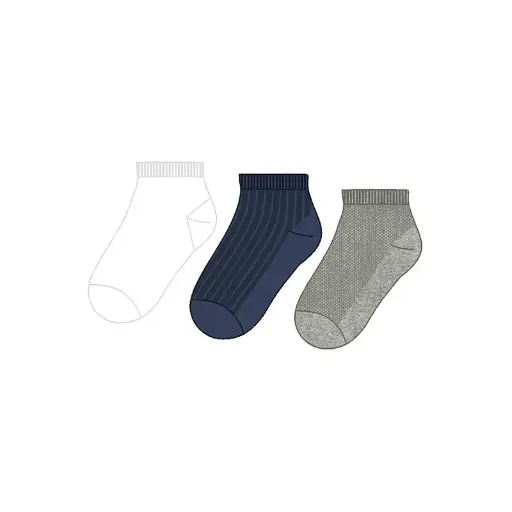 Mayoral 3 Socks Set - 10869 - Navy