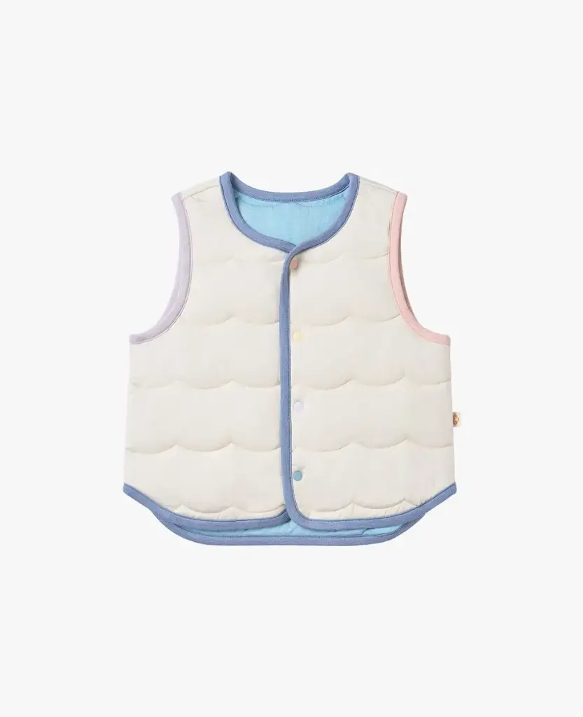 Nest Petite Revery Quilted Sea Vest 