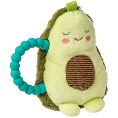 Mary Meyer Teether Rattle - Yummy Avocado