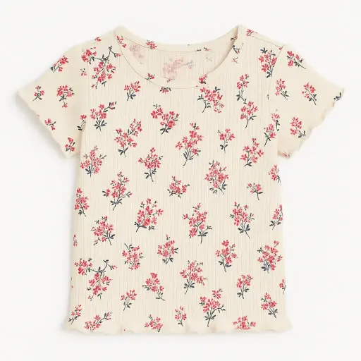  MID - Dress (1252190) Egret AOP
