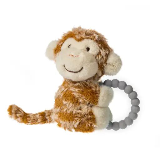 Mary Meyer Sweet Soothie Teether Rattles - Monkey
