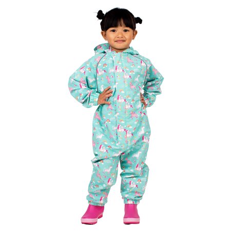  Jan & Jul Kids Thin-Lined Rain Suits | Unicorn