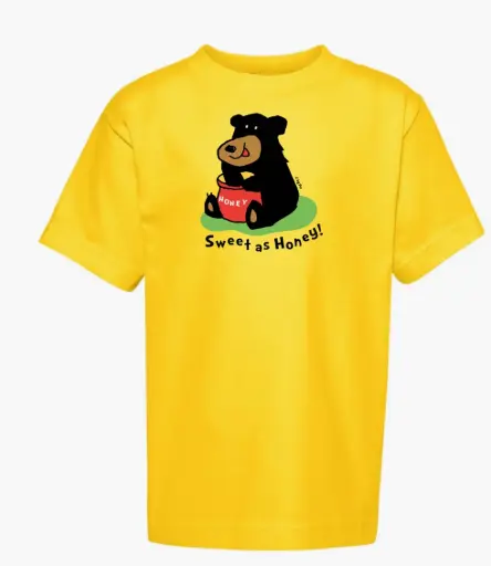 T-Shirt -GGS Kids Sweet As Honey - Yellow