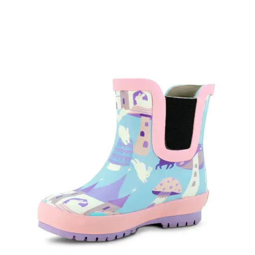 Jan & Jul Puddle-Dry Rain Boots Enchanted