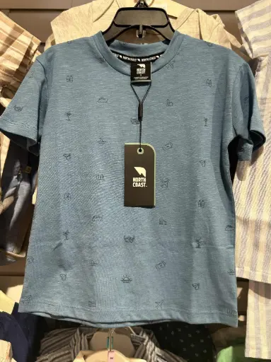 North Coast NCSPKB 04959 Tshirt Blue