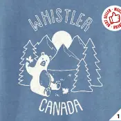 Attraction Baby Onesie Mountains And Bear Sitting 2043462 - Rose