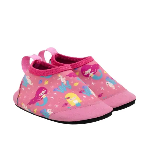 Robeez Aqua Shoes Mermaid Bubbles Pink