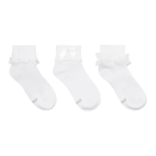 Robeez 3 Pairs Turn Cuff Socks