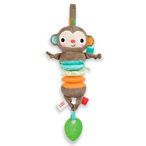 Bright Starts -Pull Play Boogie Musical Activity Toy - Monkey