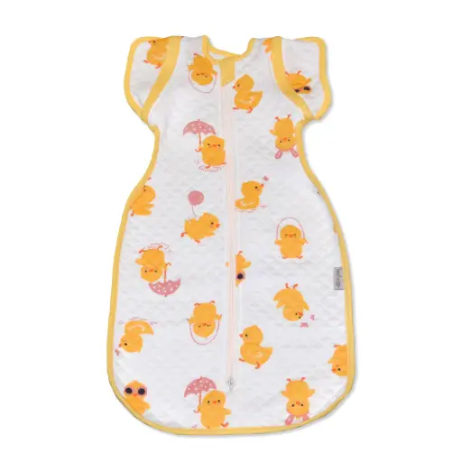 Silkberry Baby SS1031 Bamboo Newborn Cocoon Sack 1Tog Little Chick Print