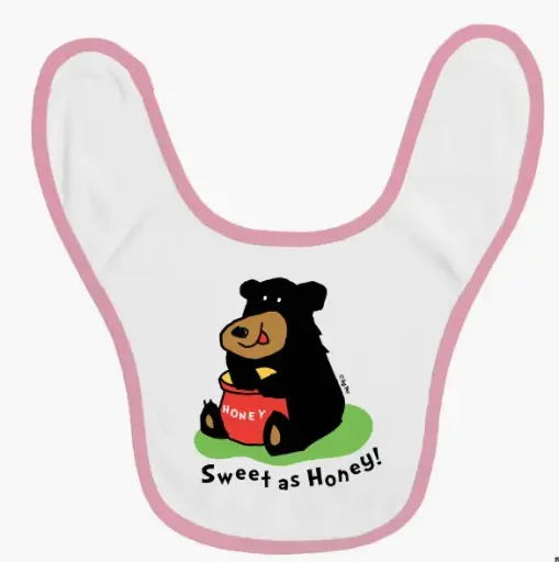Bib -GGS Sweet As Honey - Pink